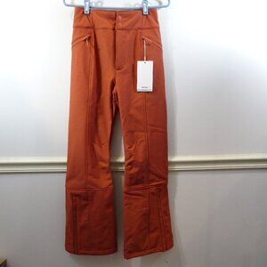 Halfdays Emma Soft Shell Snow Pants Size XS Short Rust NEW Ski Snowboard